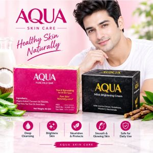 Aqua Men Night Cream+ soap